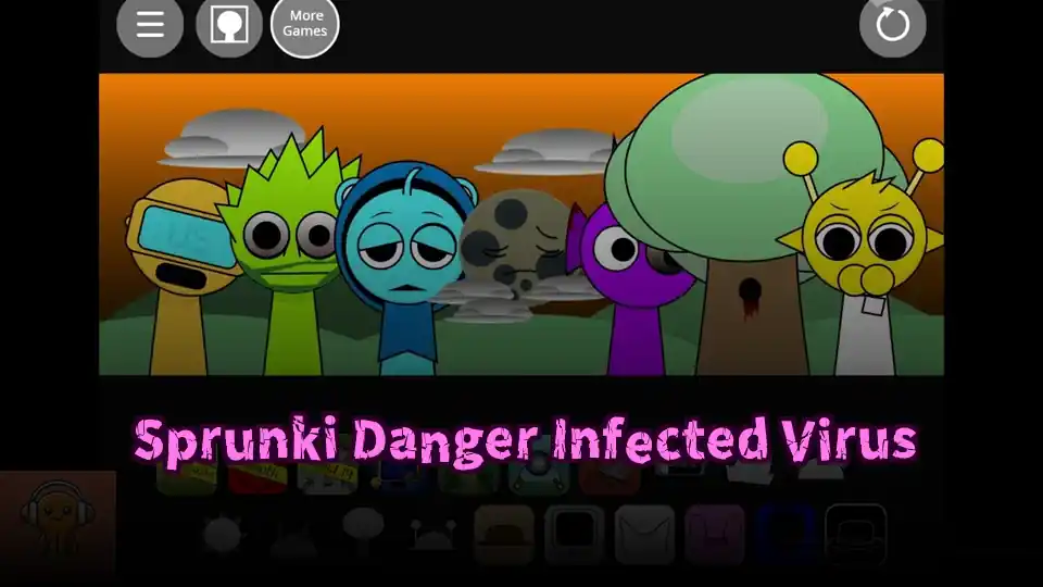 Sprunki Danger Infected Virus icon