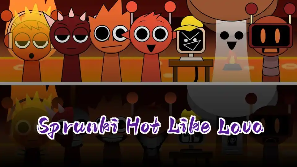 Sprunki Hot Like Lava icon