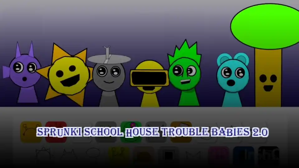 Sprunki School House Trouble Babies 2.0 icon