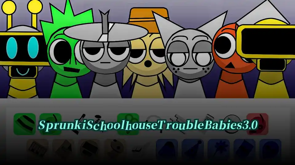 Sprunki Schoolhouse Trouble Babies 3.0 icon