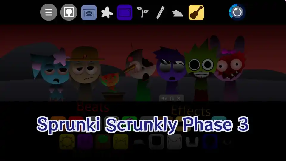 Sprunki Scrunkly Phase 3 icon