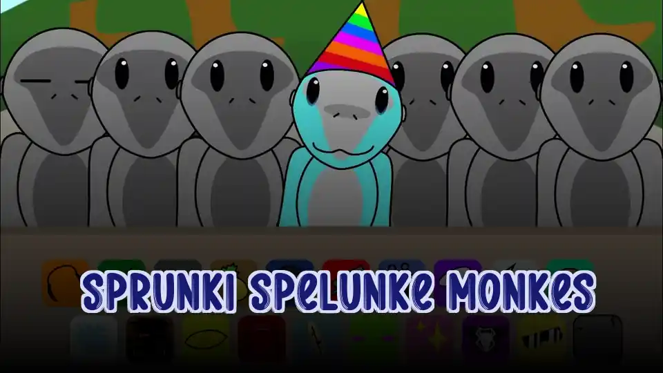 Sprunki Spelunke Monkes icon