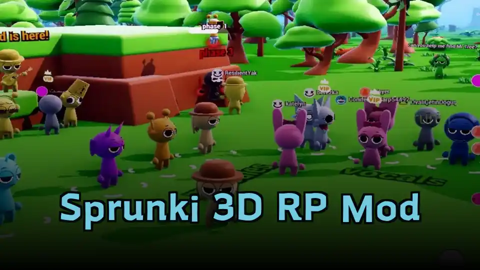 Sprunki 3D RP Mod icon