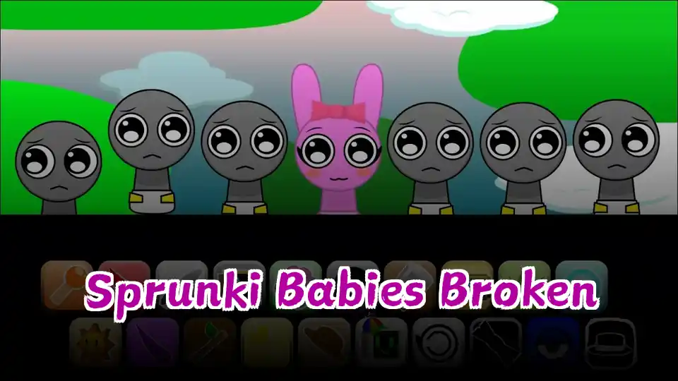 Sprunki Babies Broken icon