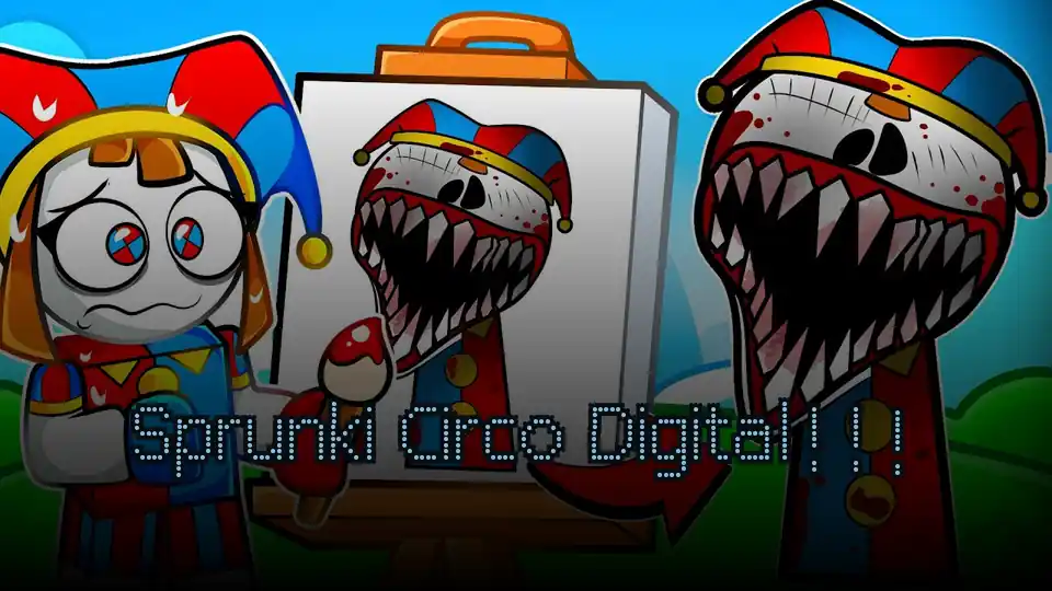 Sprunki Circo Digital!!! icon