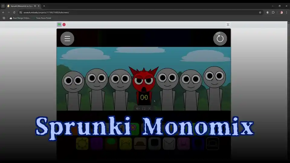 Sprunki Monomix icon