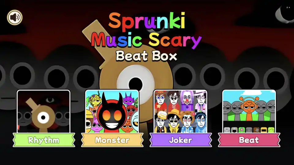 Sprunki Music Scary Beat Box icon