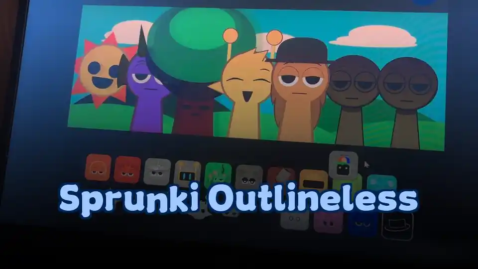 Sprunki Outlineless icon