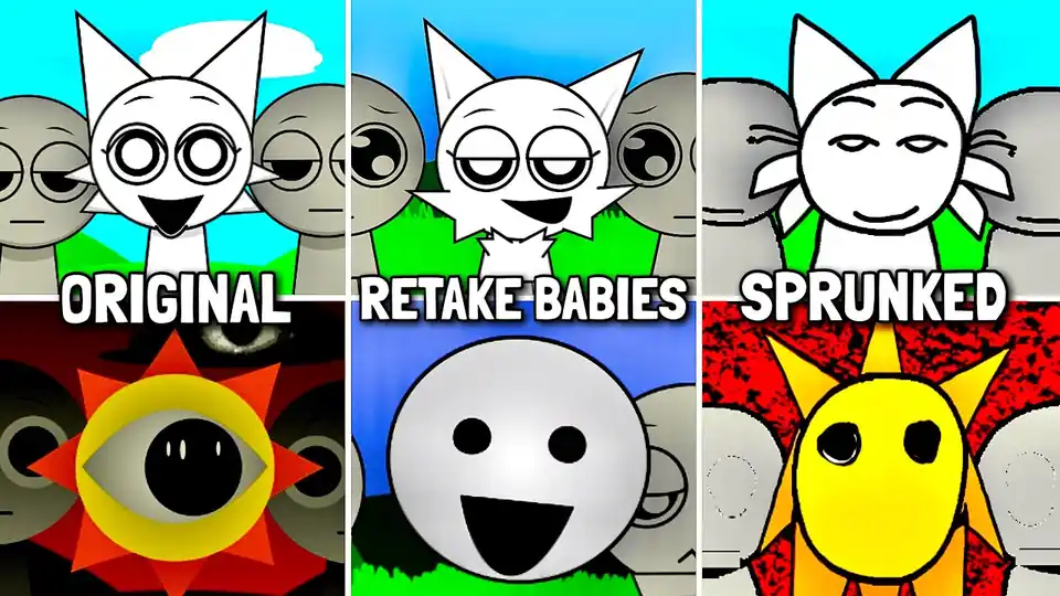 Sprunki Retake Babies icon