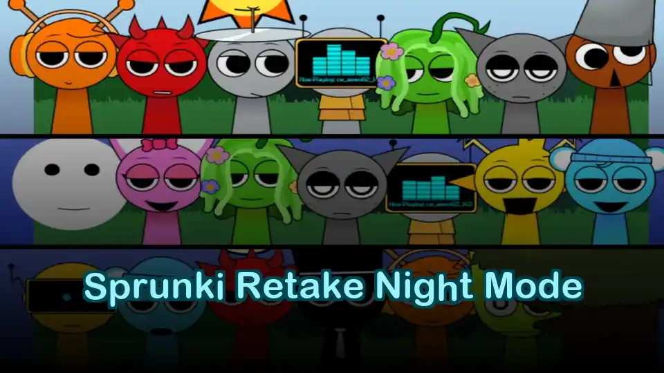 Sprunki Retake Night Mode icon