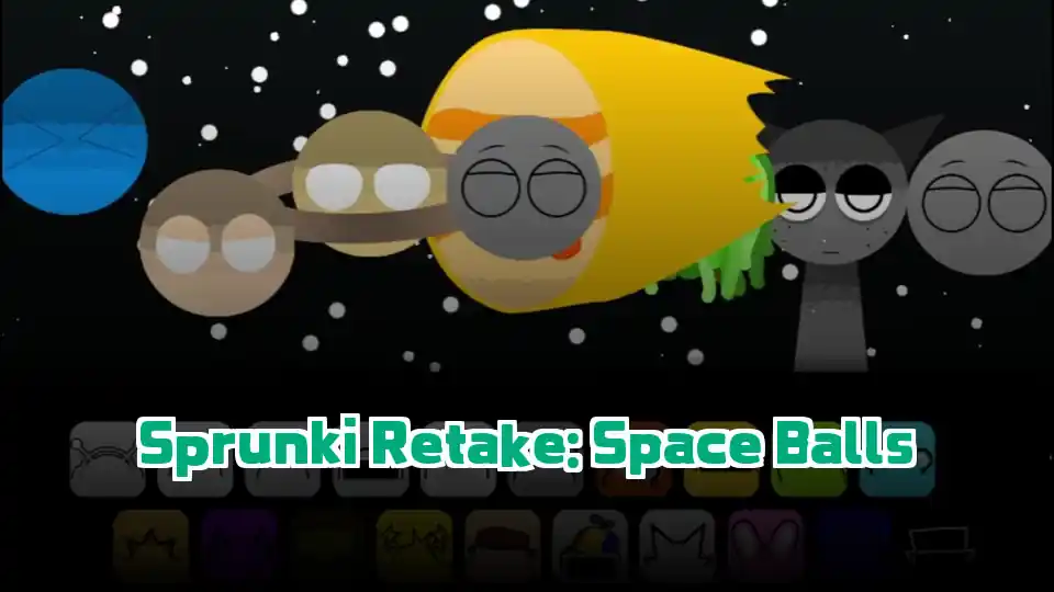 Sprunki Retake Space Balls icon