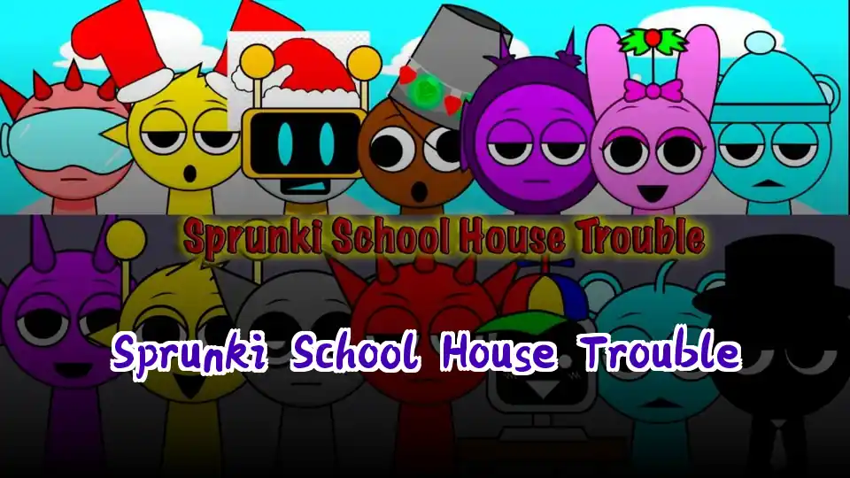 Sprunki School House Trouble icon