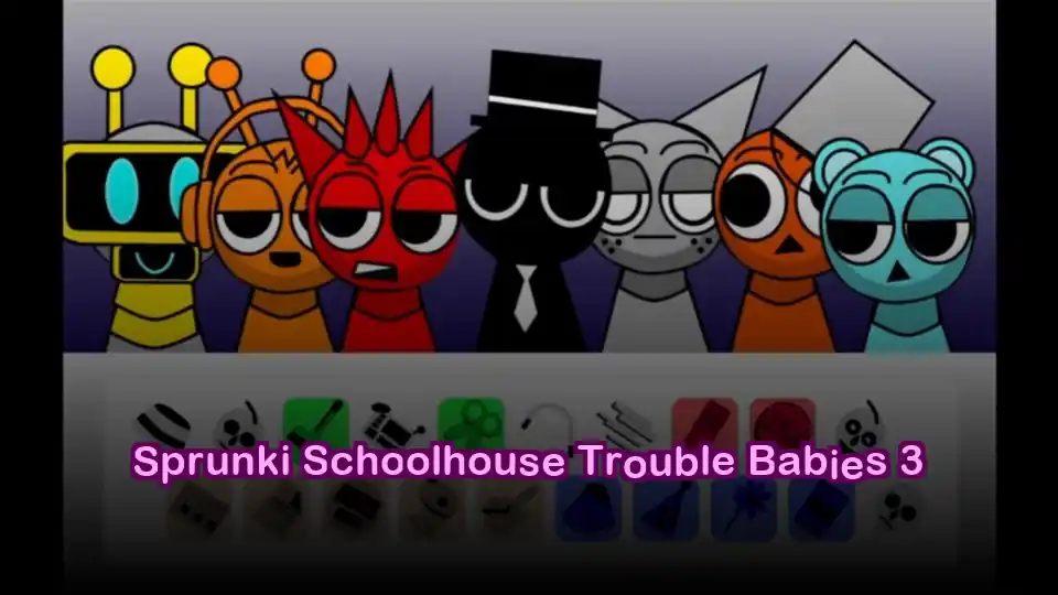 Sprunki Schoolhouse Trouble Babies 3 icon