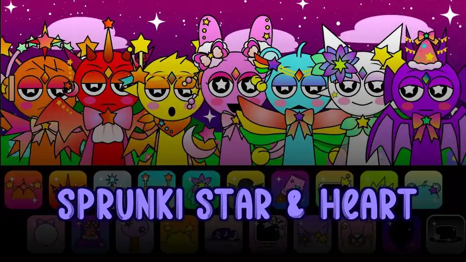 Sprunki Star & Heart icon