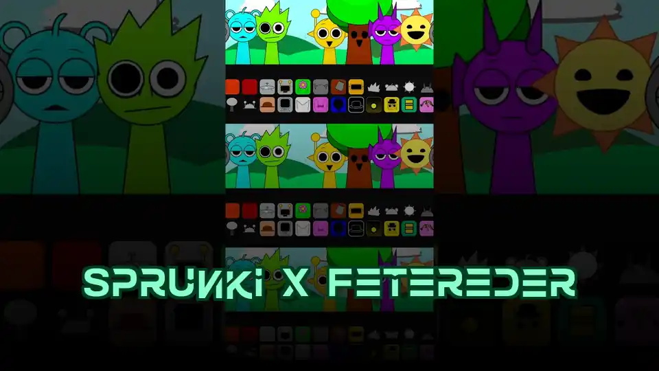 Sprunki x Fetereder icon