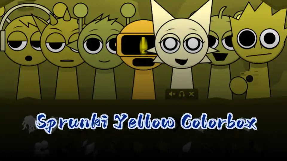 Sprunki Yellow Colorbox icon