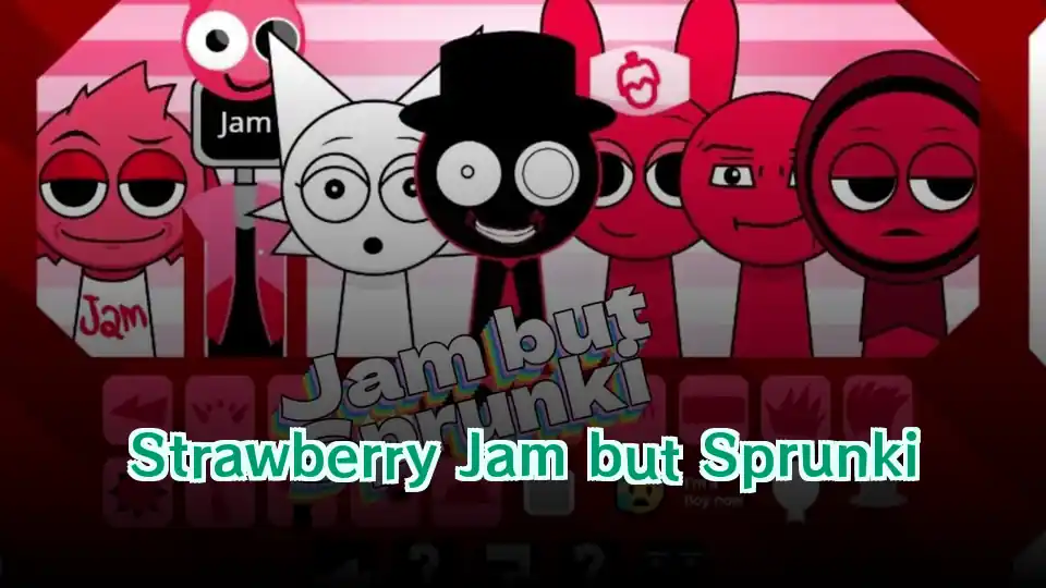 Strawberry Jam but Sprunki icon