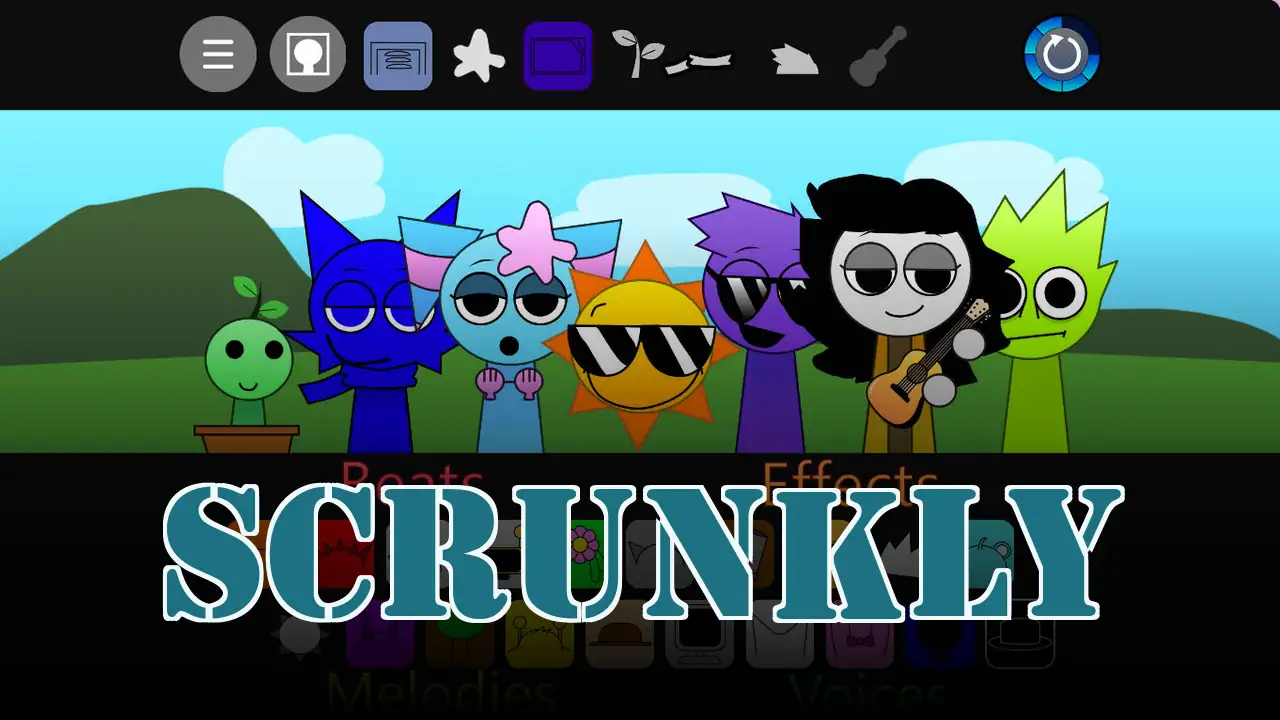 Scrunkly icon