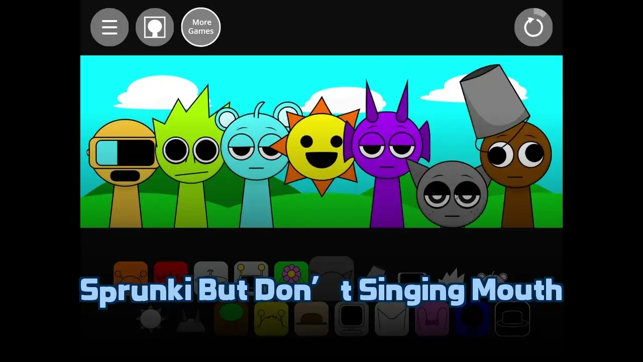 Sprunki But Don’t Singing Mouth icon