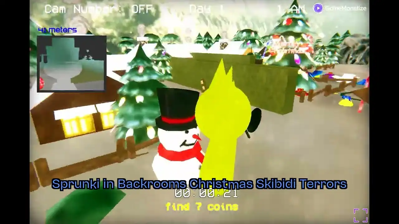 Sprunki in Backrooms Christmas Skibidi Terrors icon